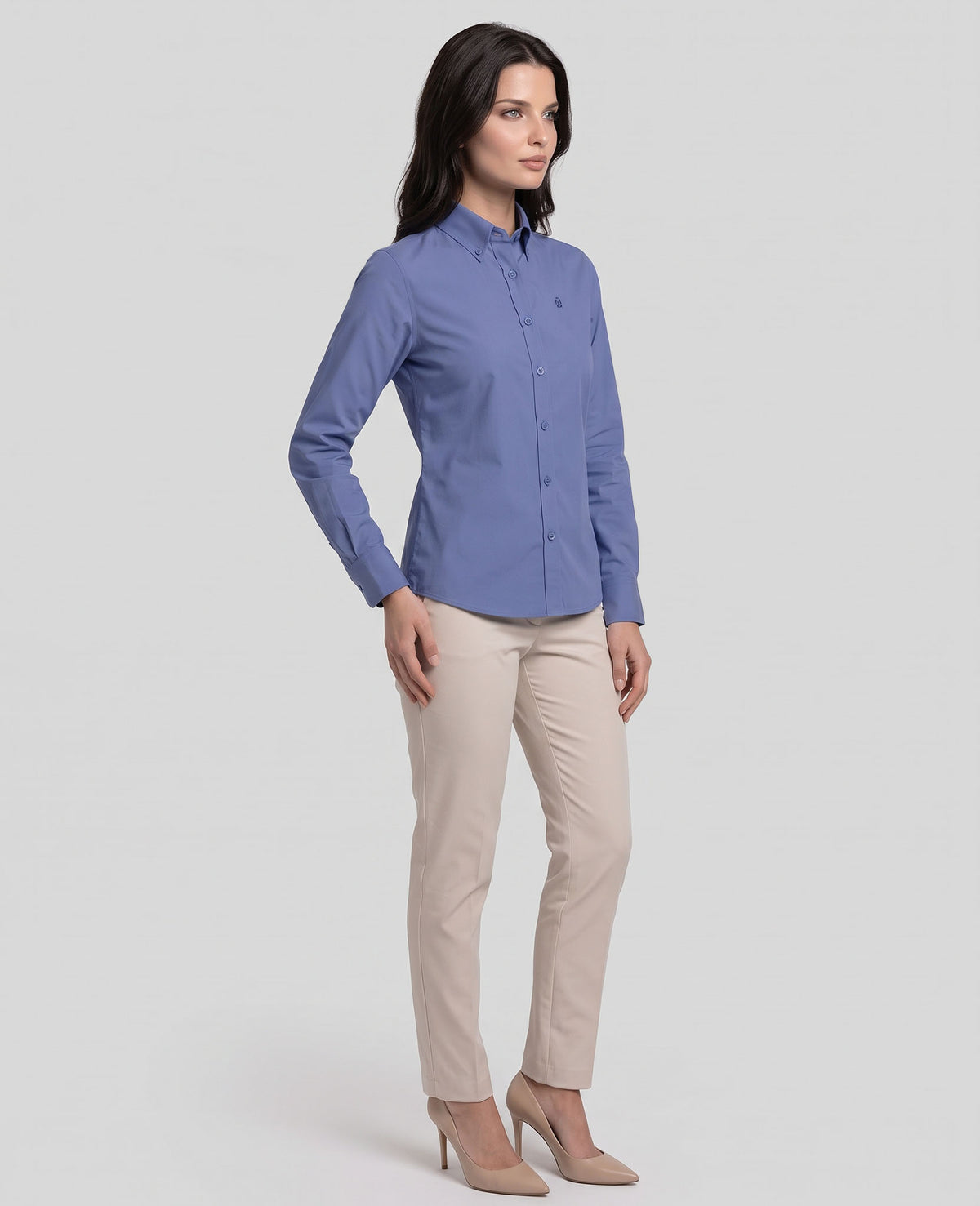 Camisa DryFlex Azul Dama