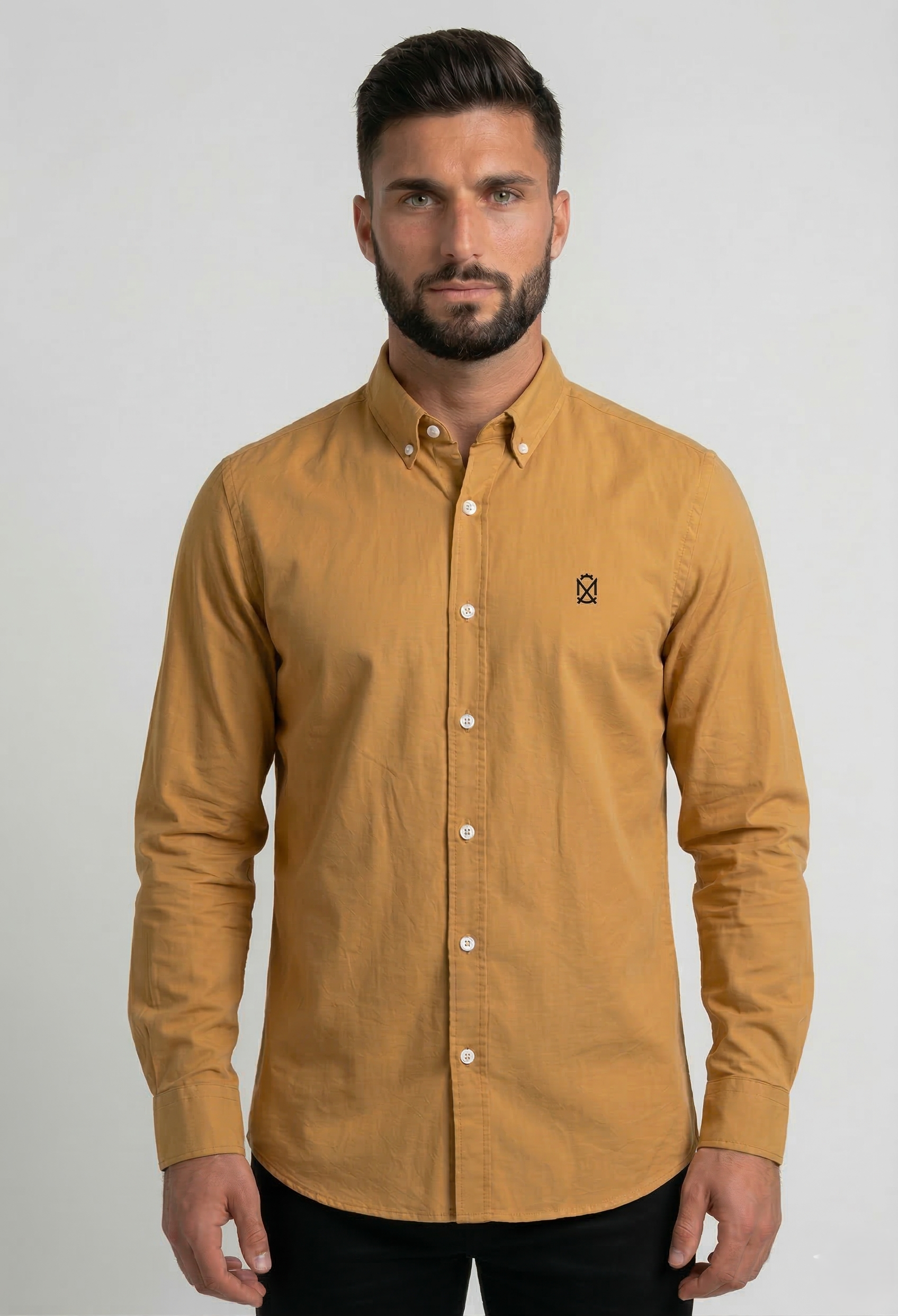 Camisa Lino Amarillo