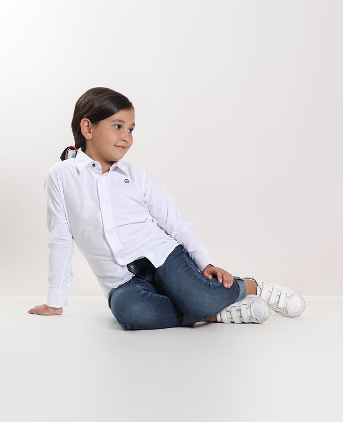 Camisa Blanca Kids