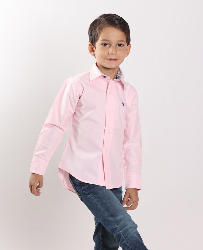 Camisa color rosado bebe sale