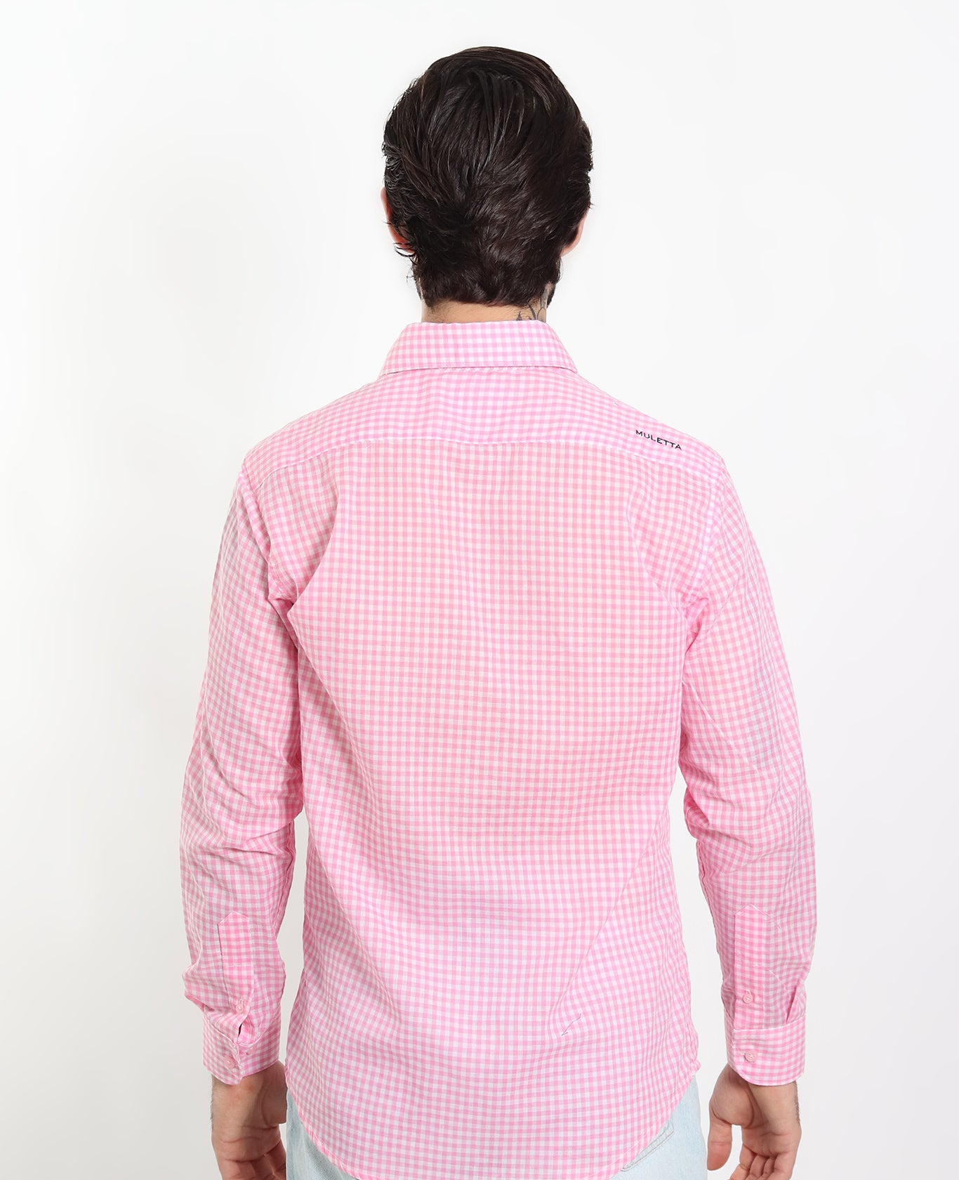 Camisa Cuadros Rosa
