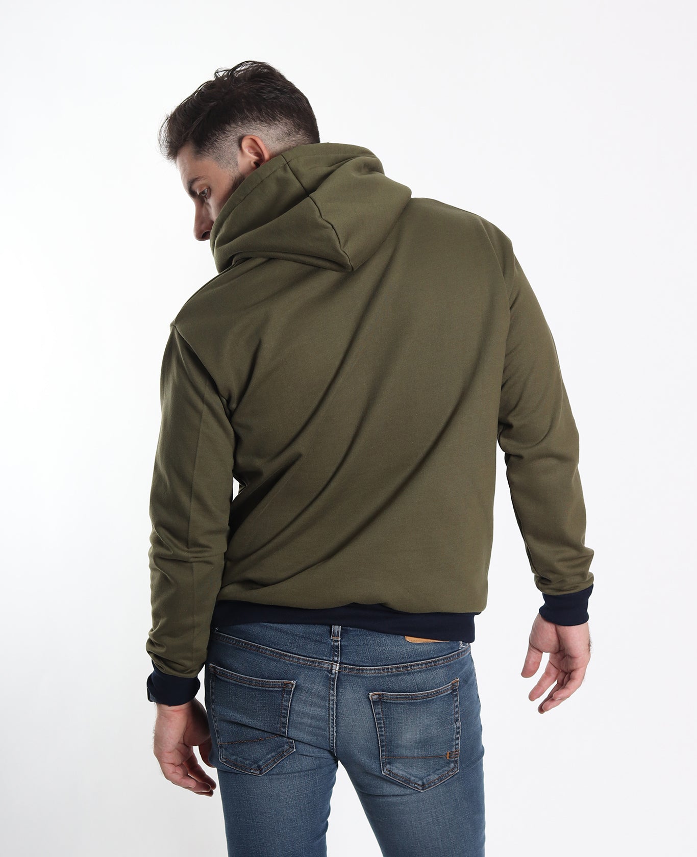 Hoodie V Militar