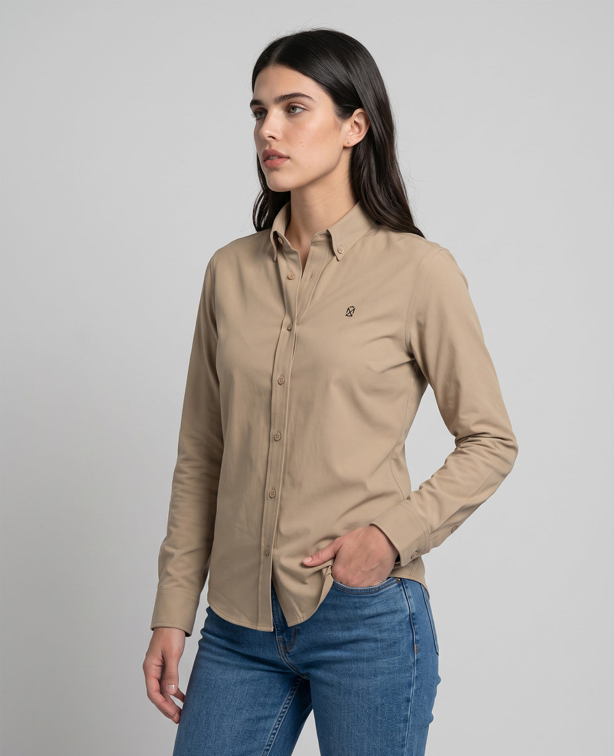Camisa DryFlex Kaki Dama