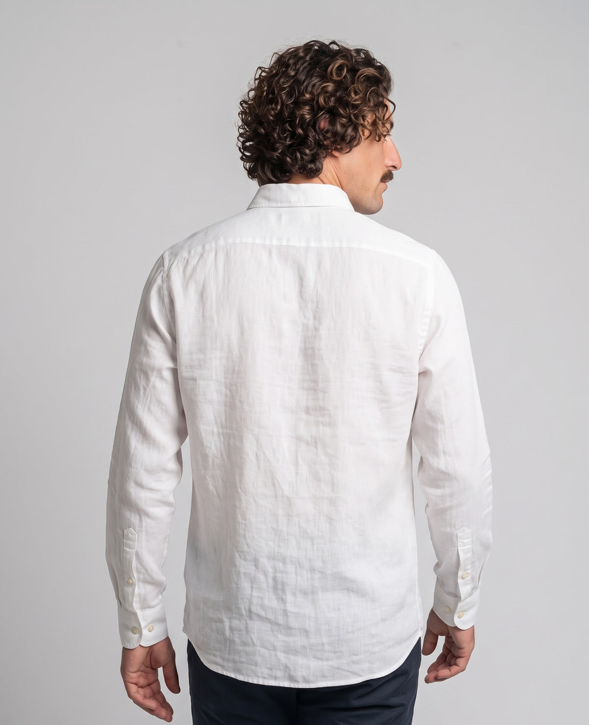 Camisa Lino Blanco