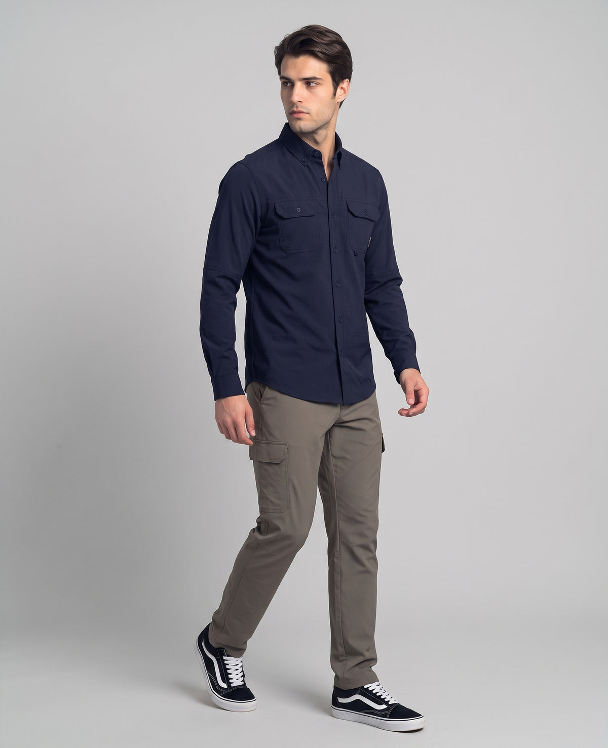 Camisa Outdoor Marino