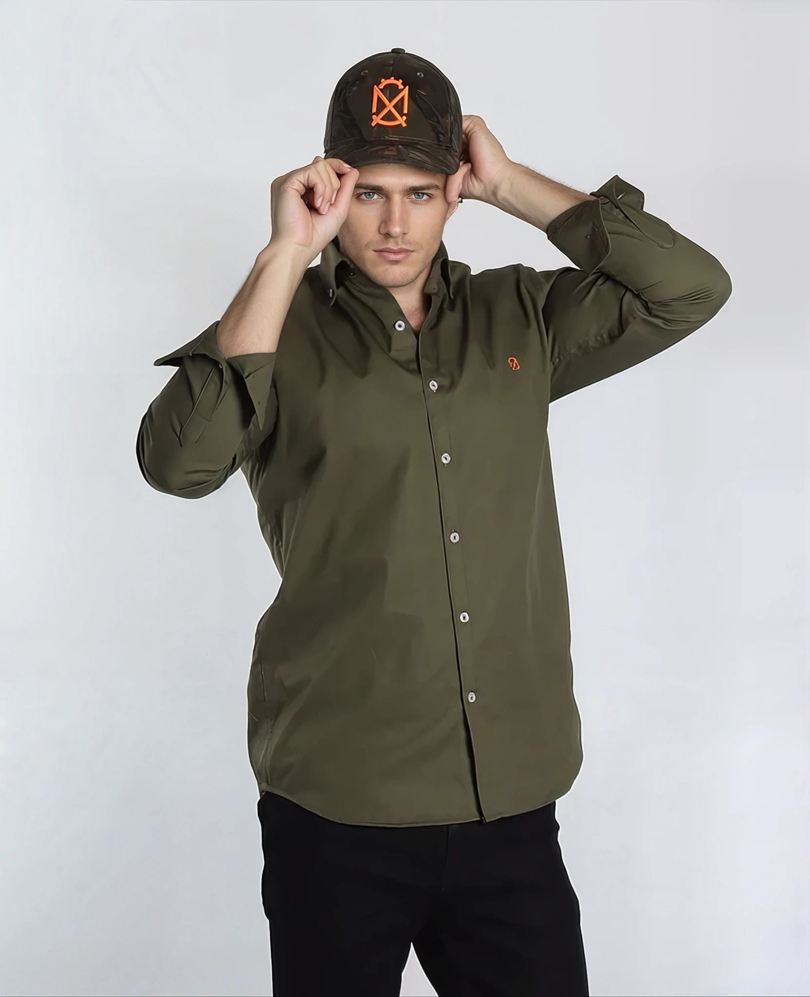 Camisa Verde Militar