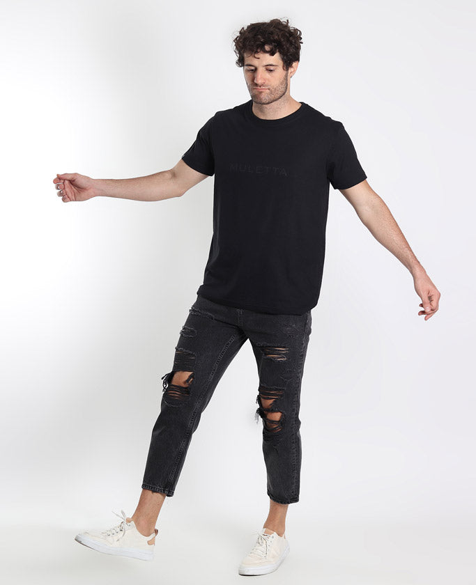 T-shirt Negra Muletta