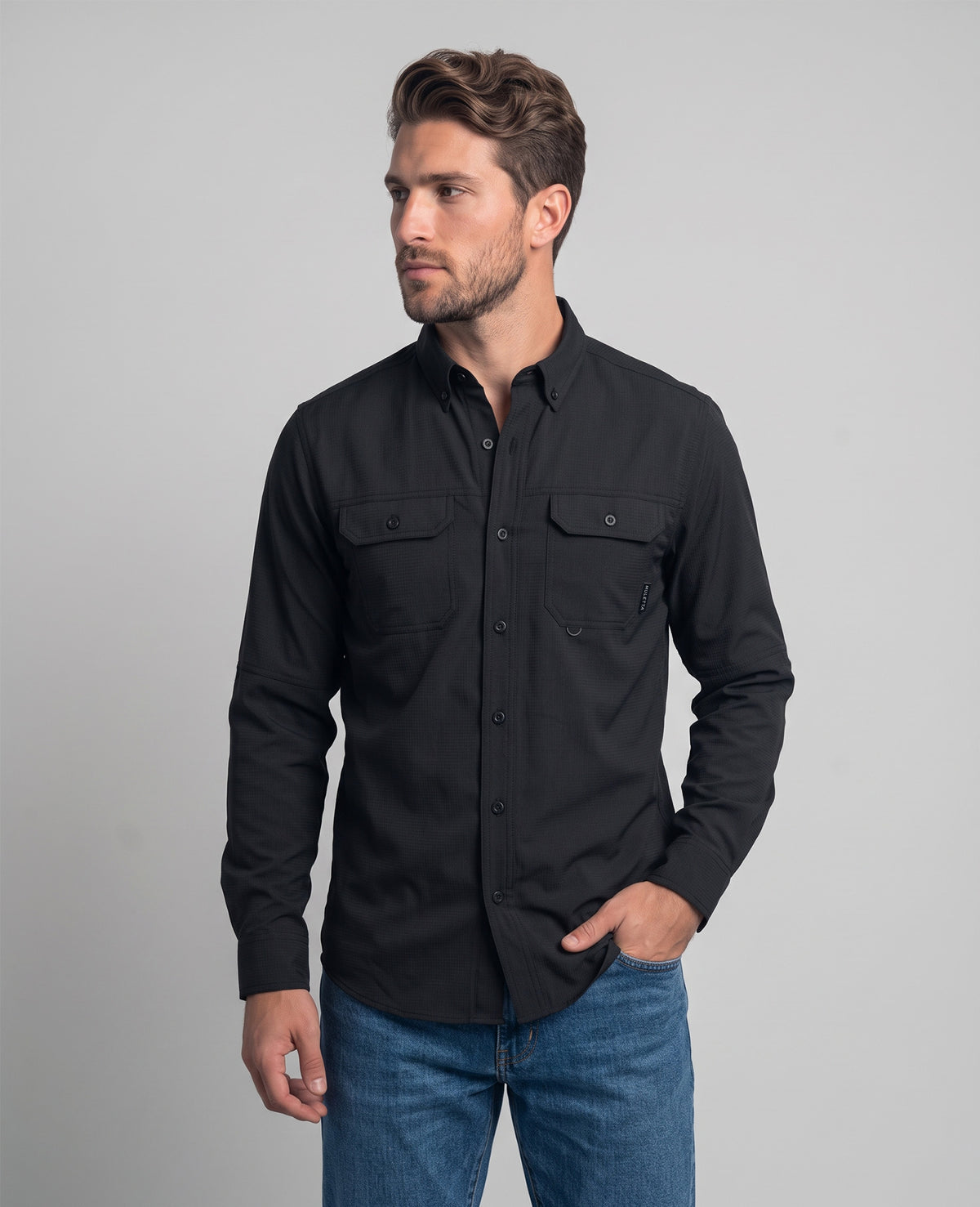 Camisa Outdoor Negra