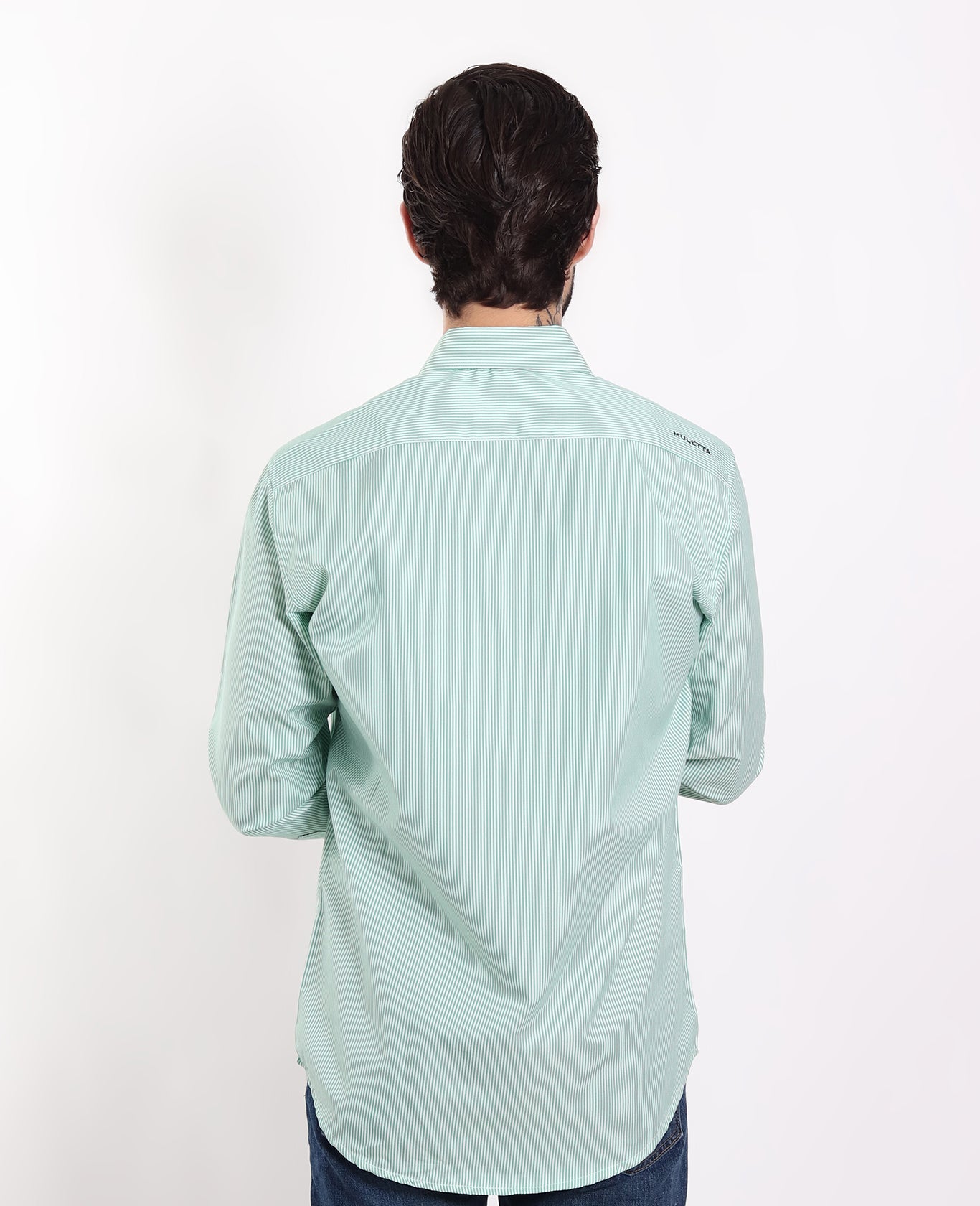 Camisa Rayas Verdes Chicas