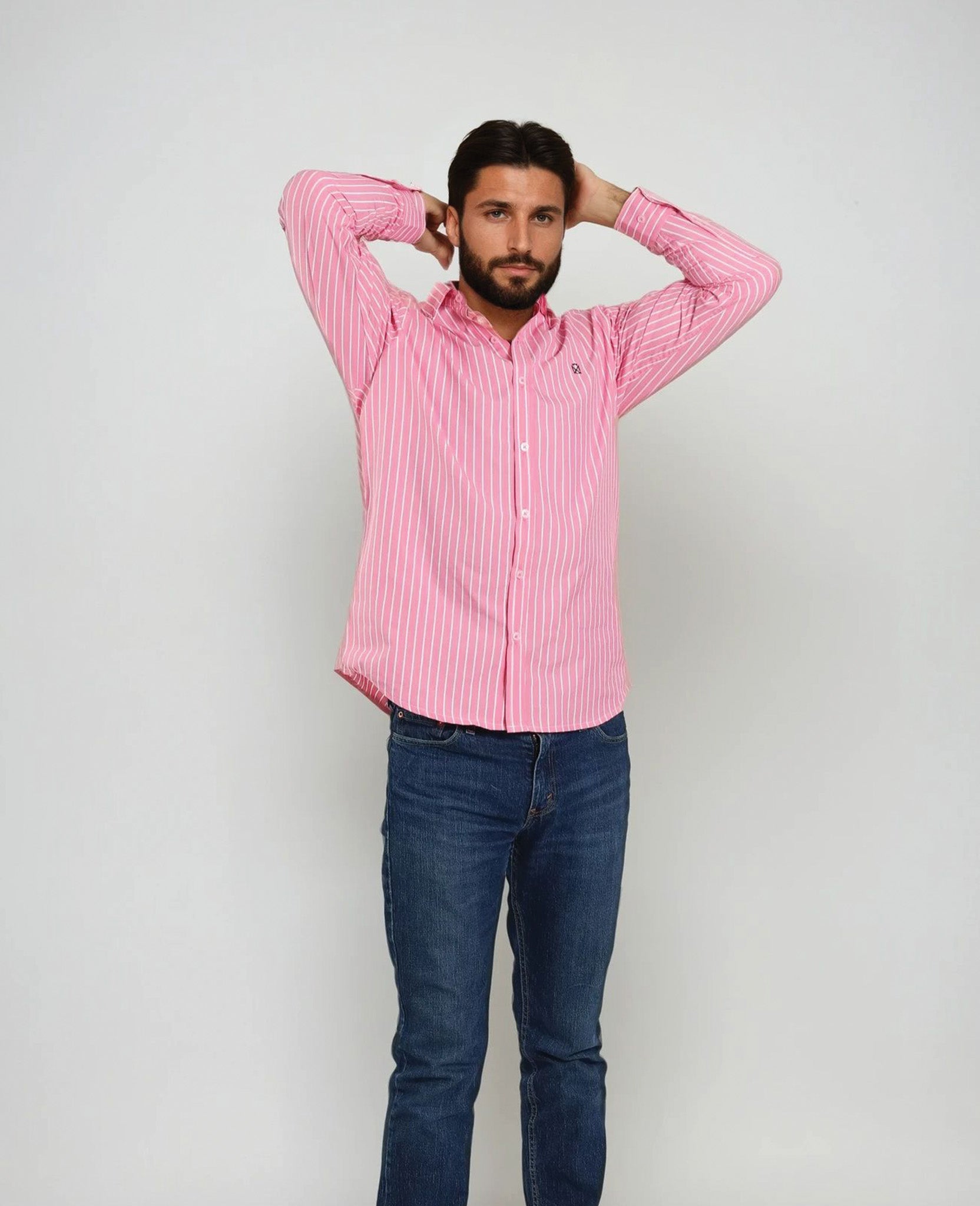 Camisas Rayas Rosas