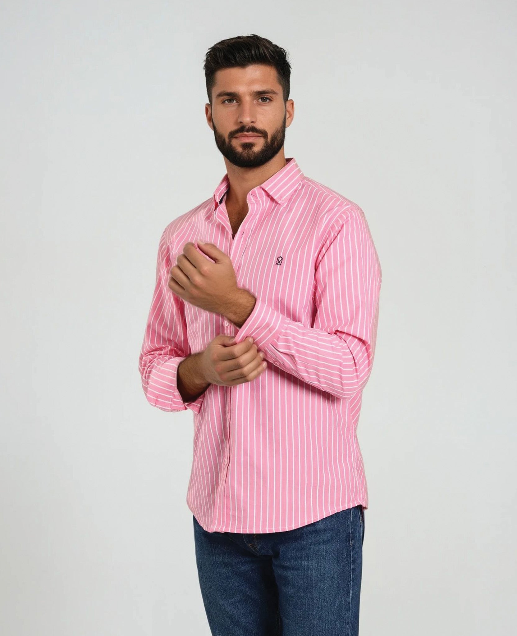 Camisas Rayas Rosas