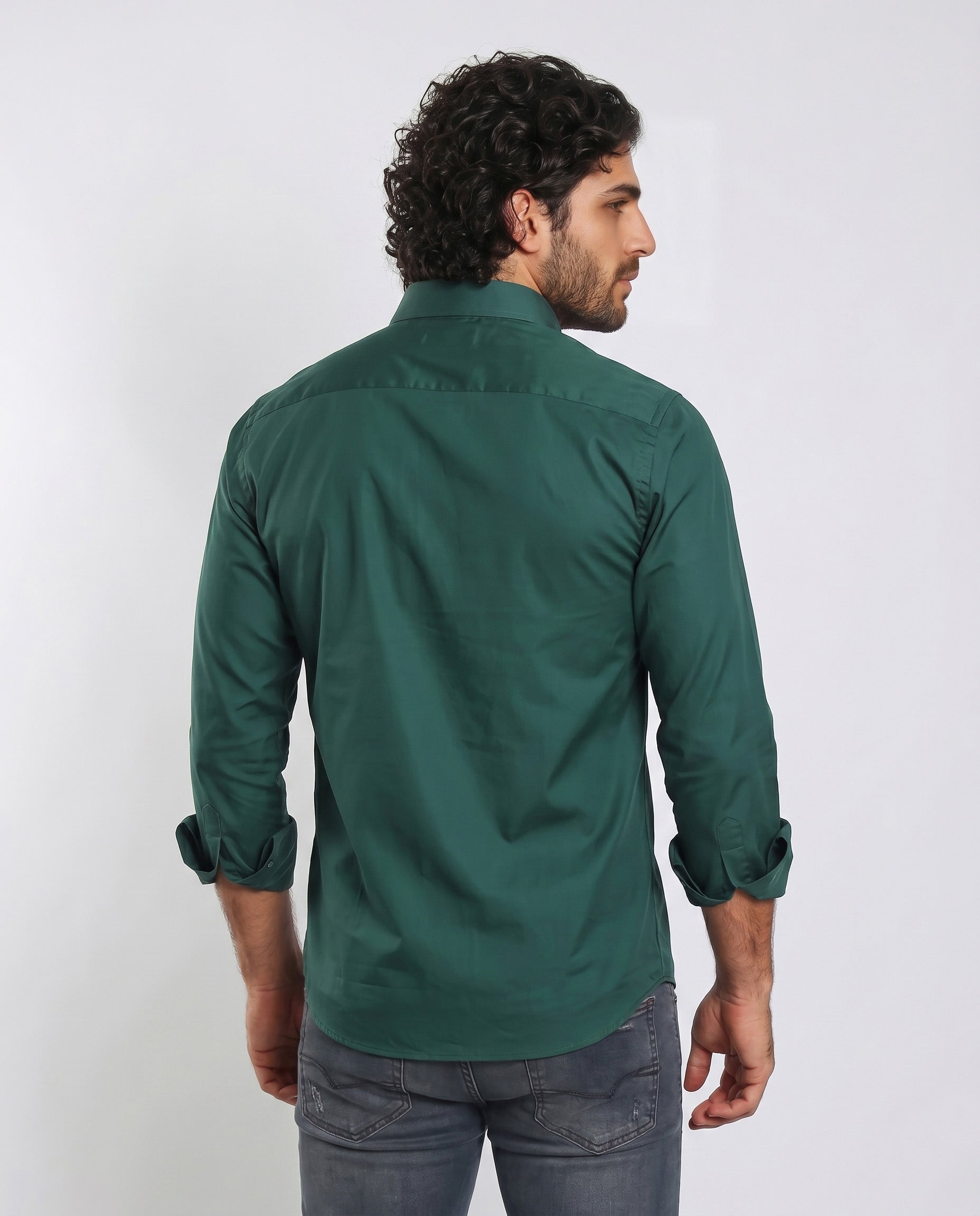 Camisa Verde Botella