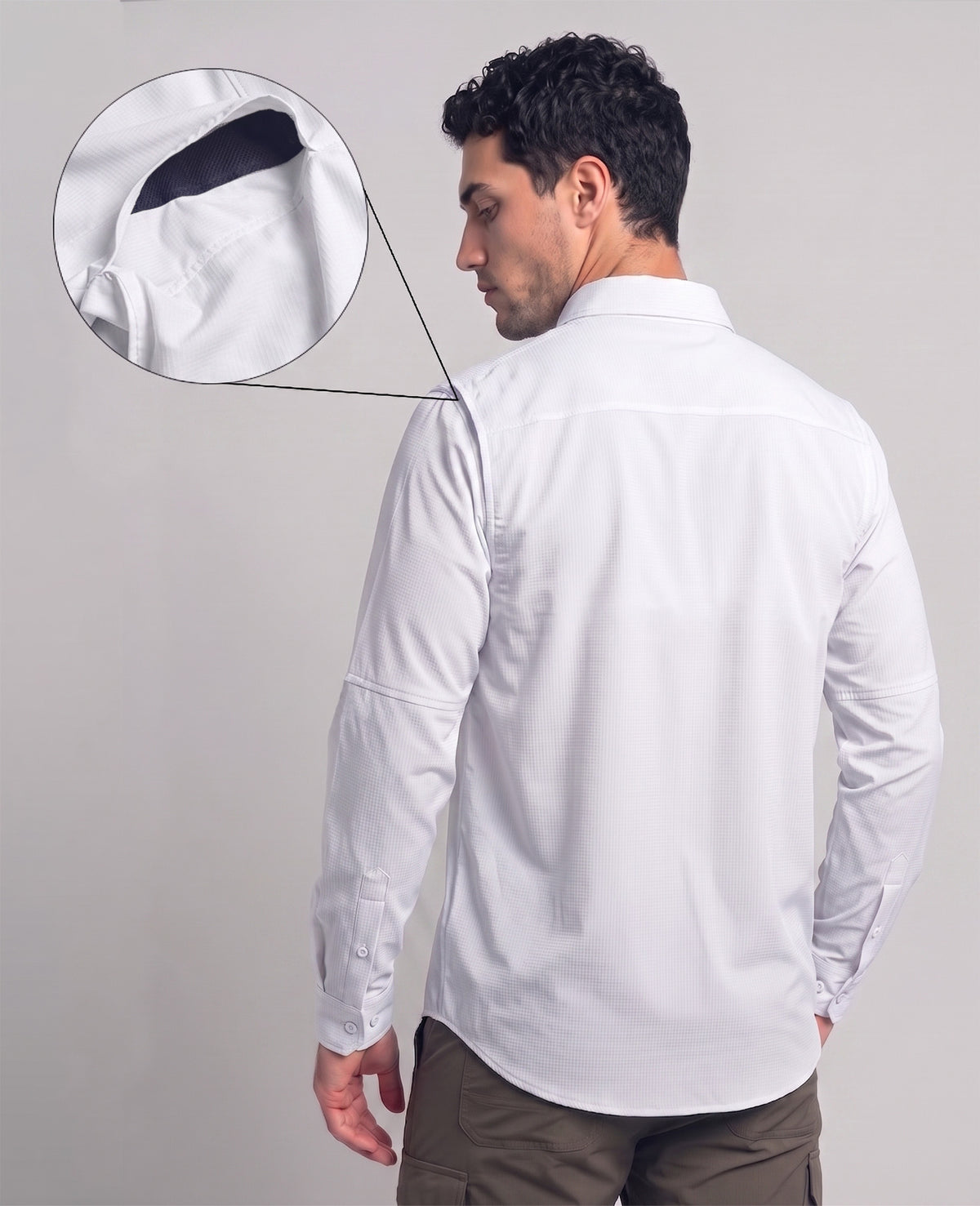 Camisa Outdoor Blanco