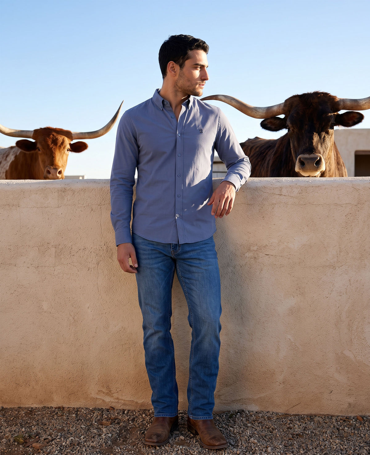 Camisa DryFlex Azul