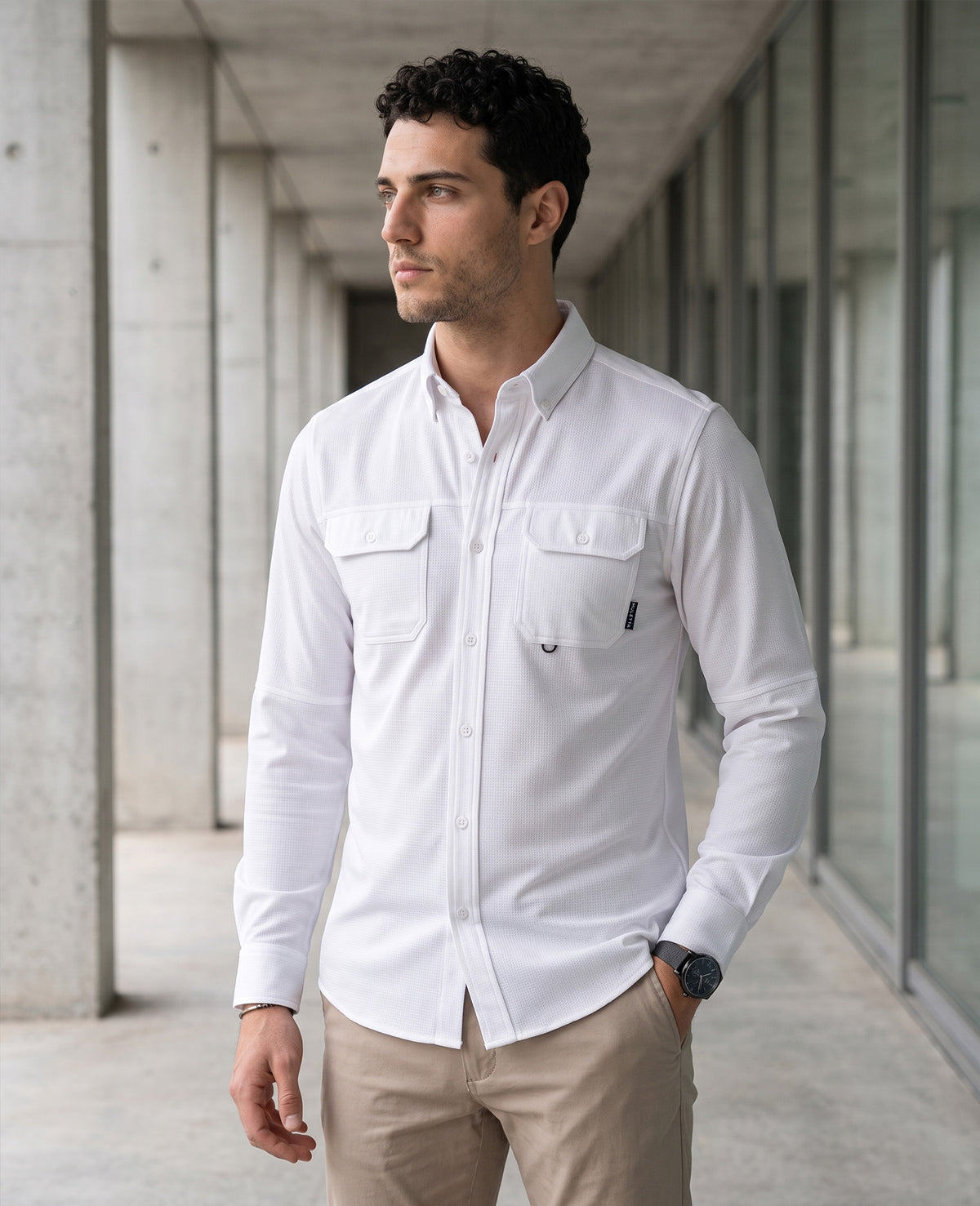 Camisa Outdoor Blanco