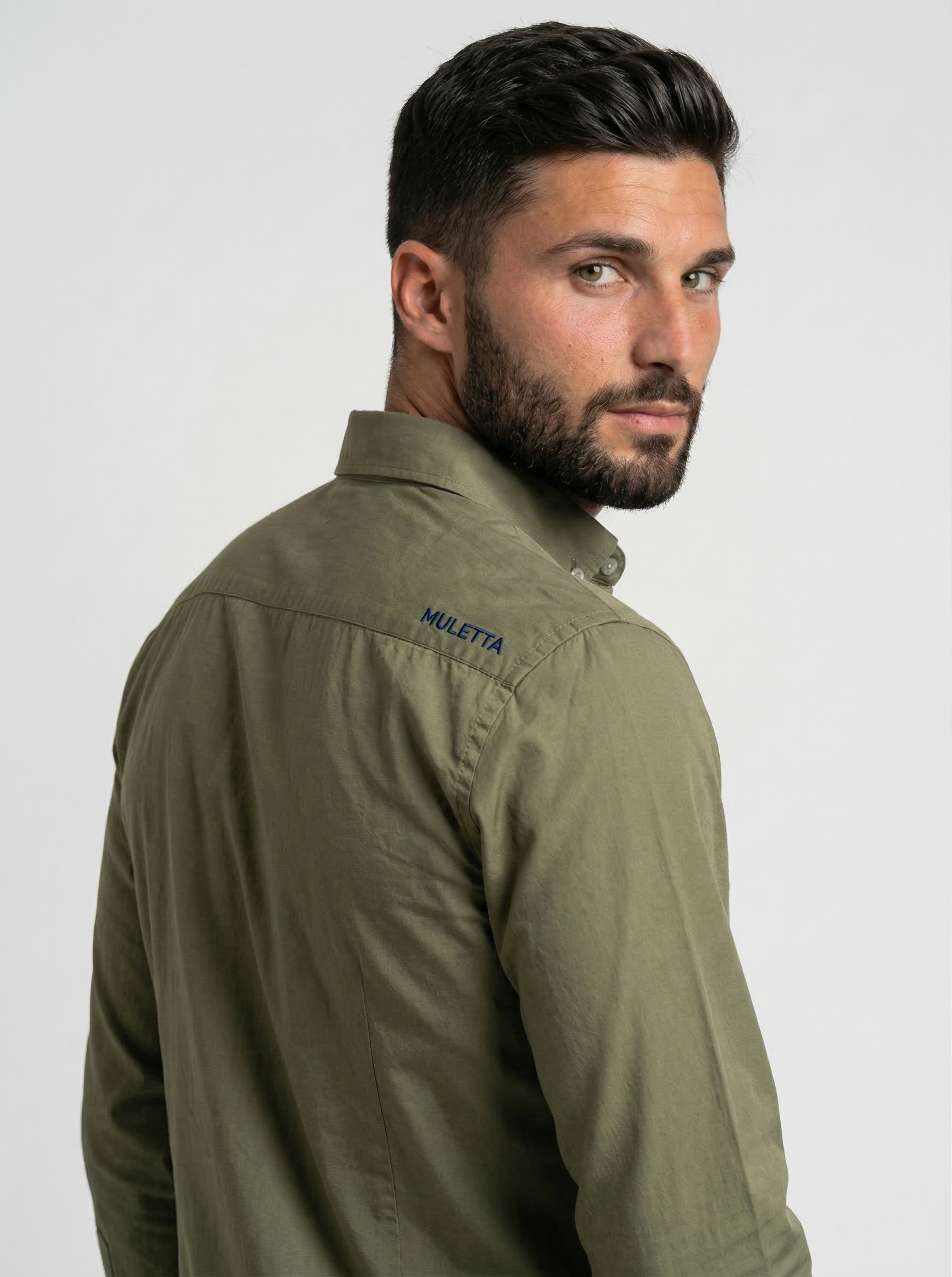 Camisa Lino Militar