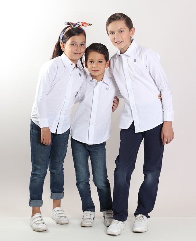 Camisa Blanca Kids