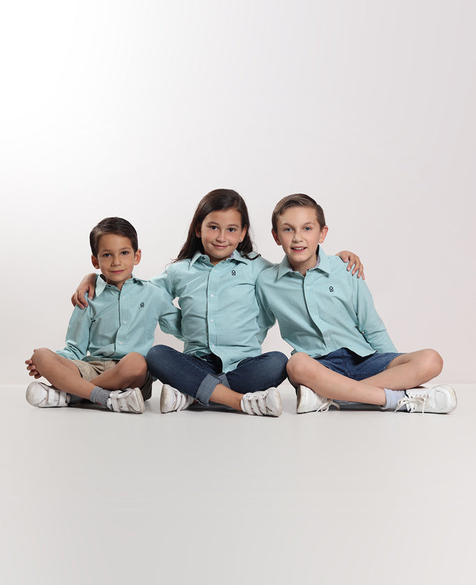 Camisa Verde Kids