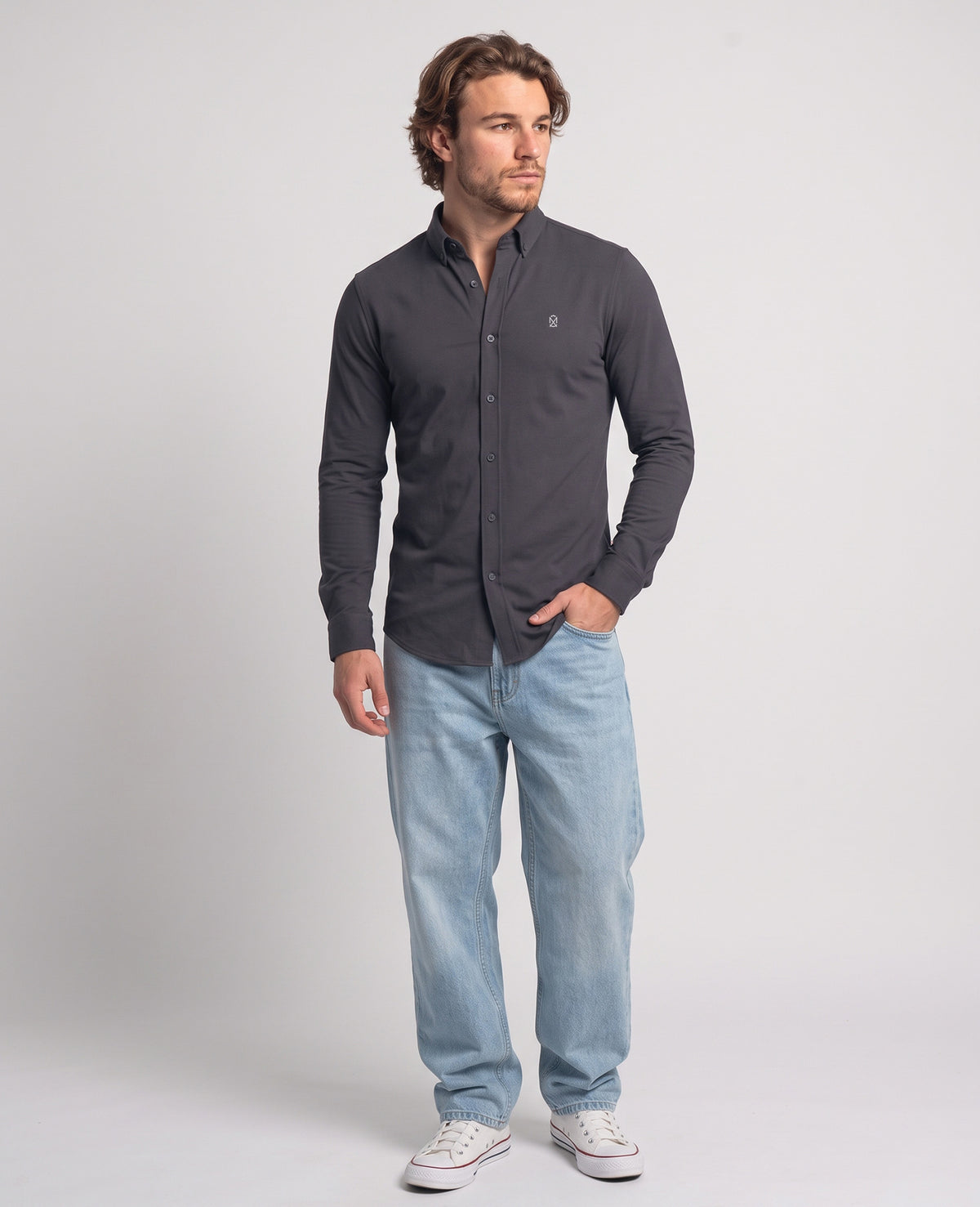 Camisa DryFlex Gris