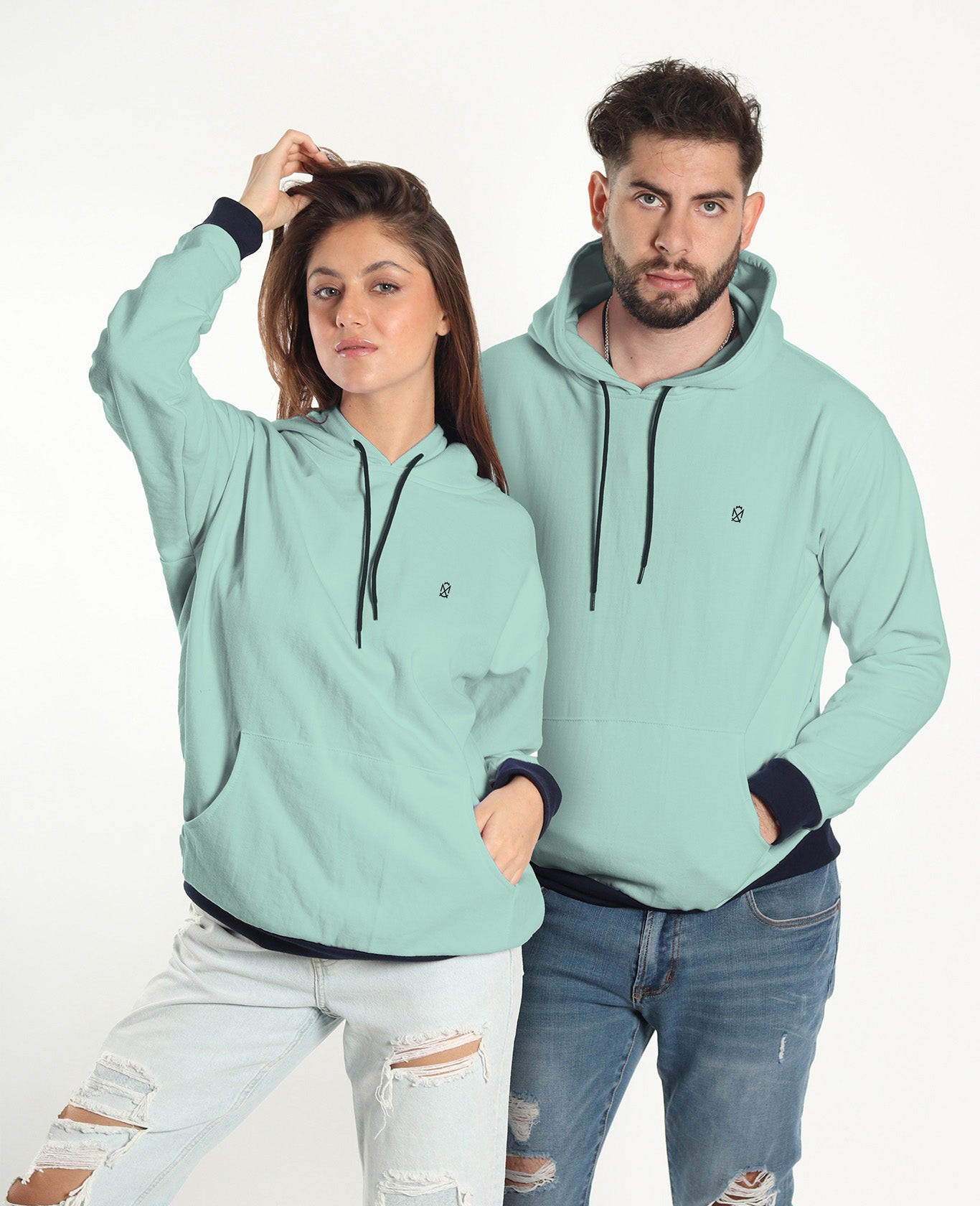 Hoodie Menta