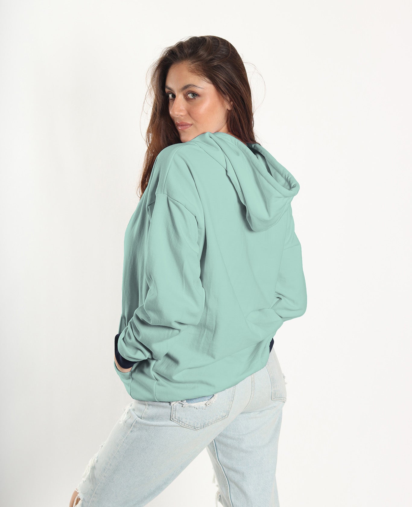 Hoodie Menta