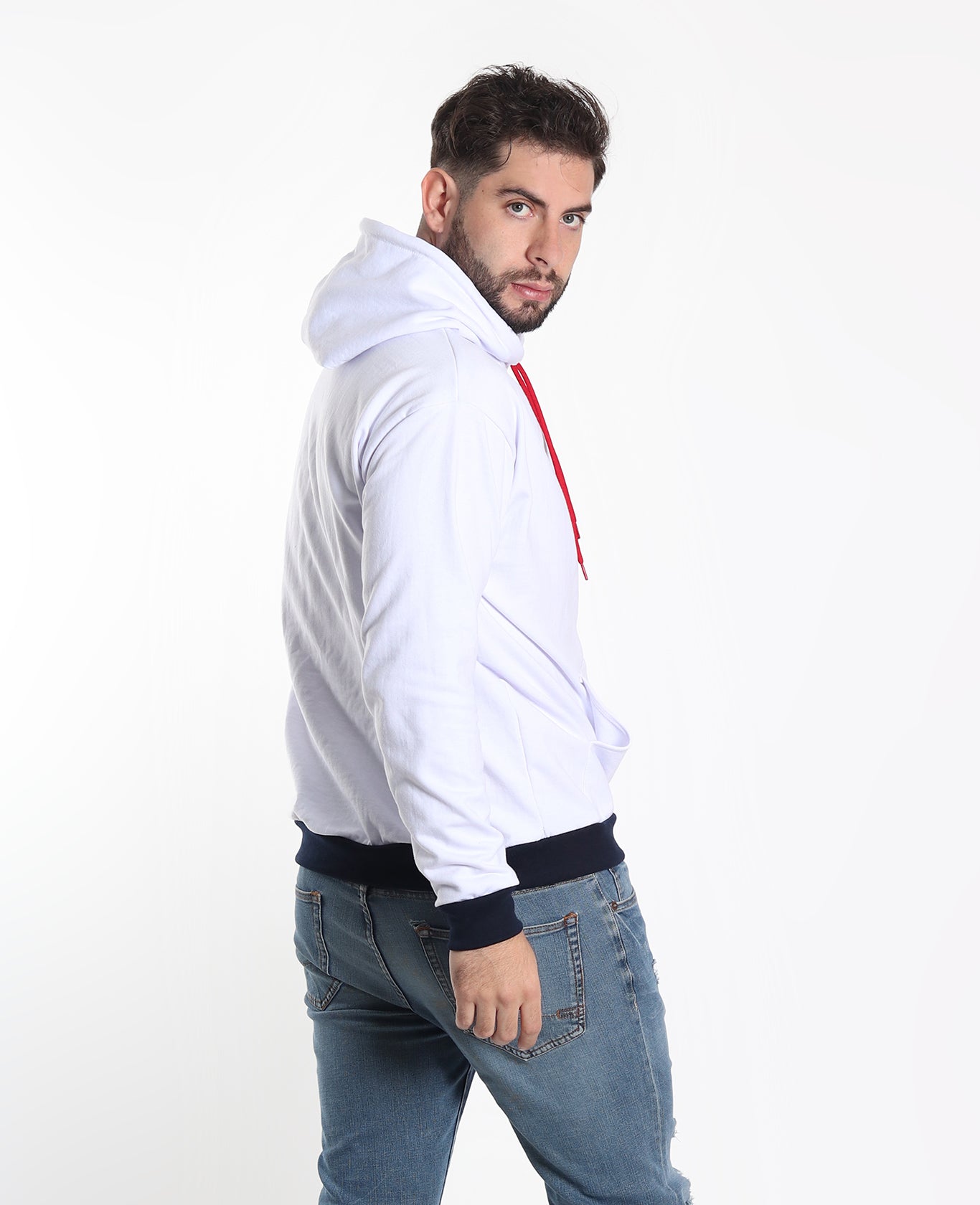 Hoodie Blanca