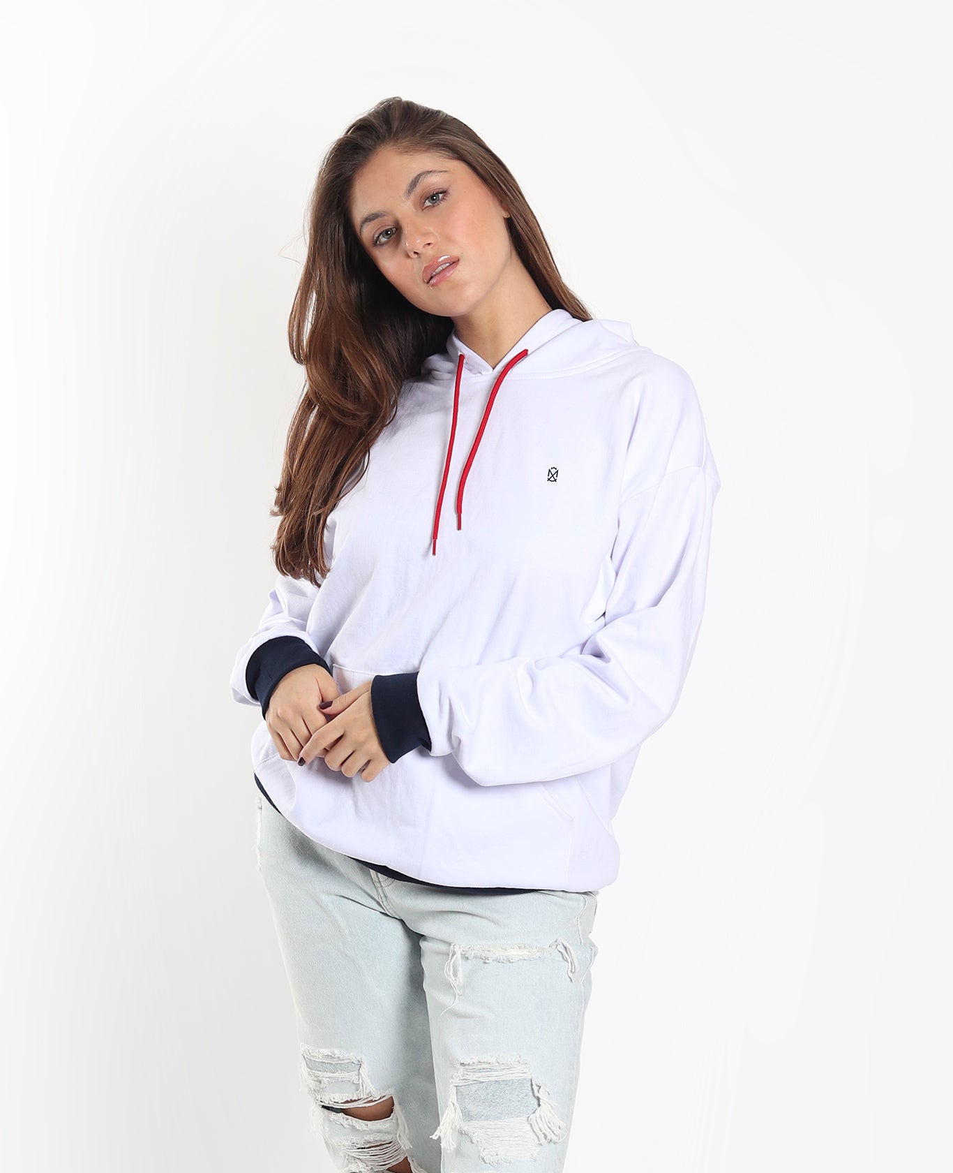 Hoodie Blanca