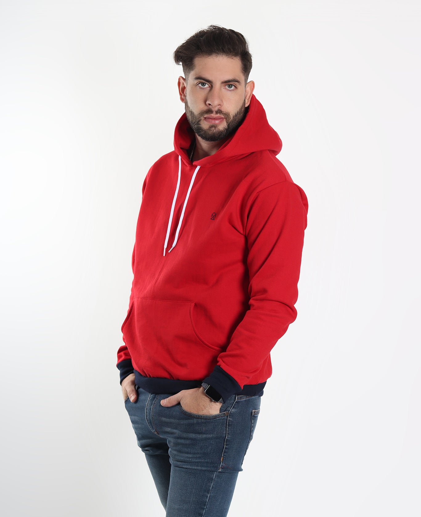 Hoodie roja discount