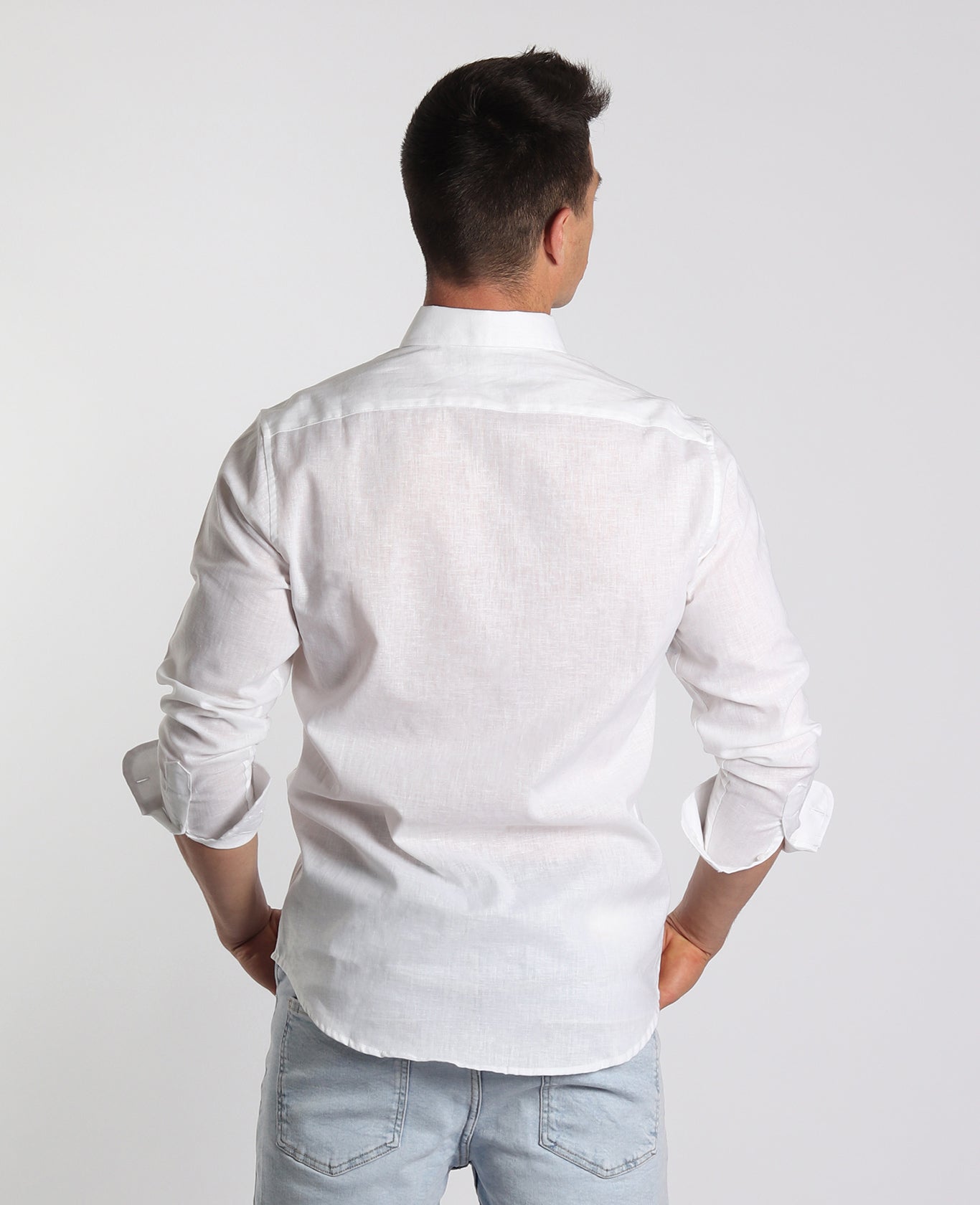 Camisa Lino Blanco