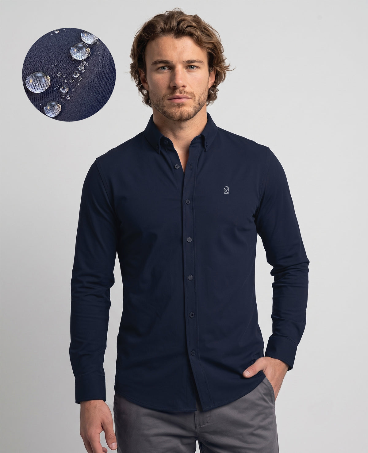Camisa DryFlex Marino