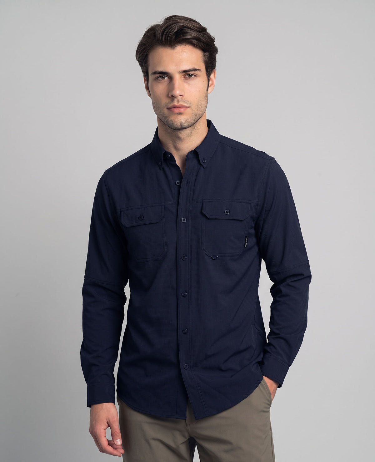 Camisa Outdoor Marino
