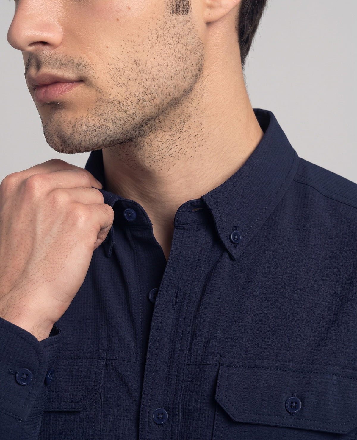 Camisa Outdoor Marino