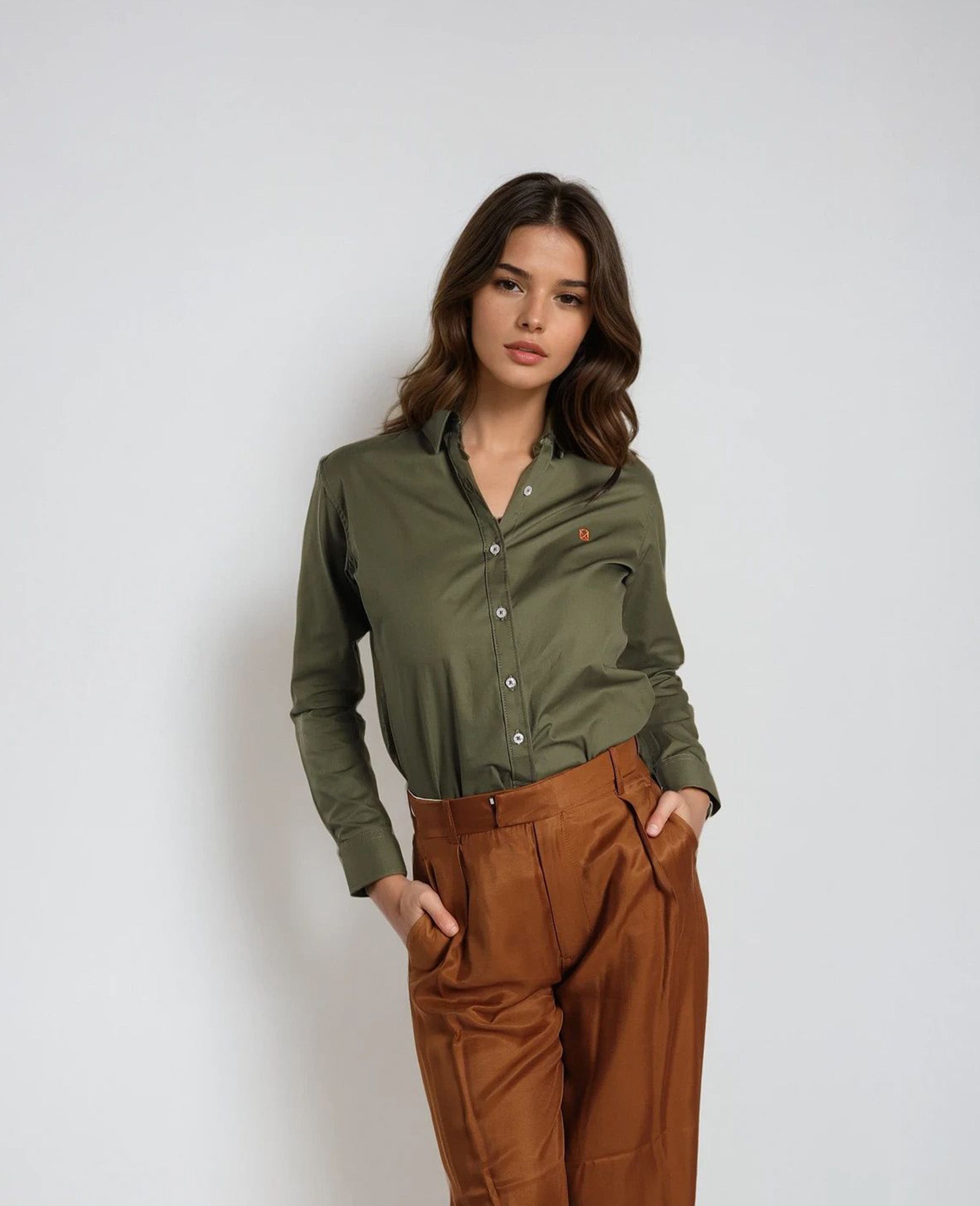 Camisa Verde Militar