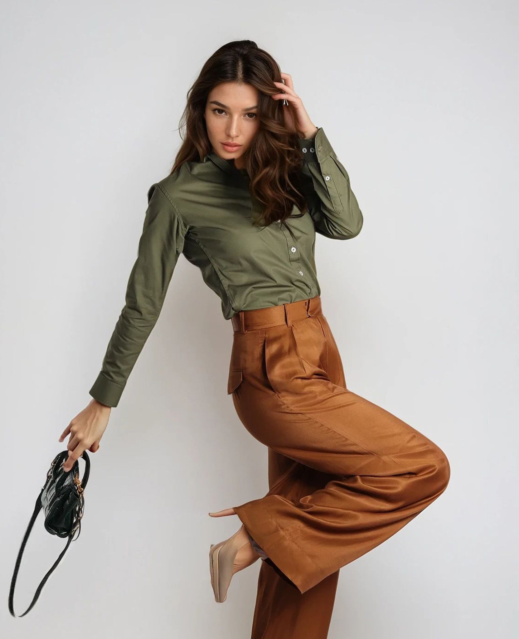 Camisa Verde Militar