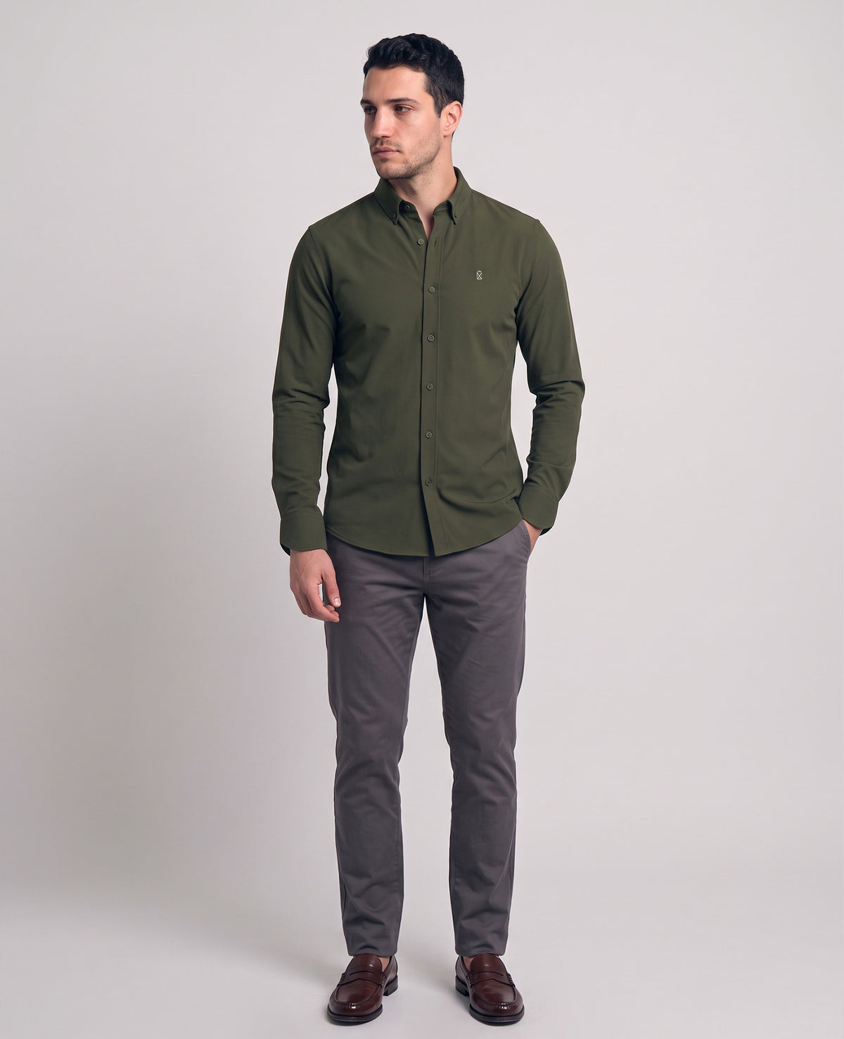 Camisa DryFlex Verde Militar