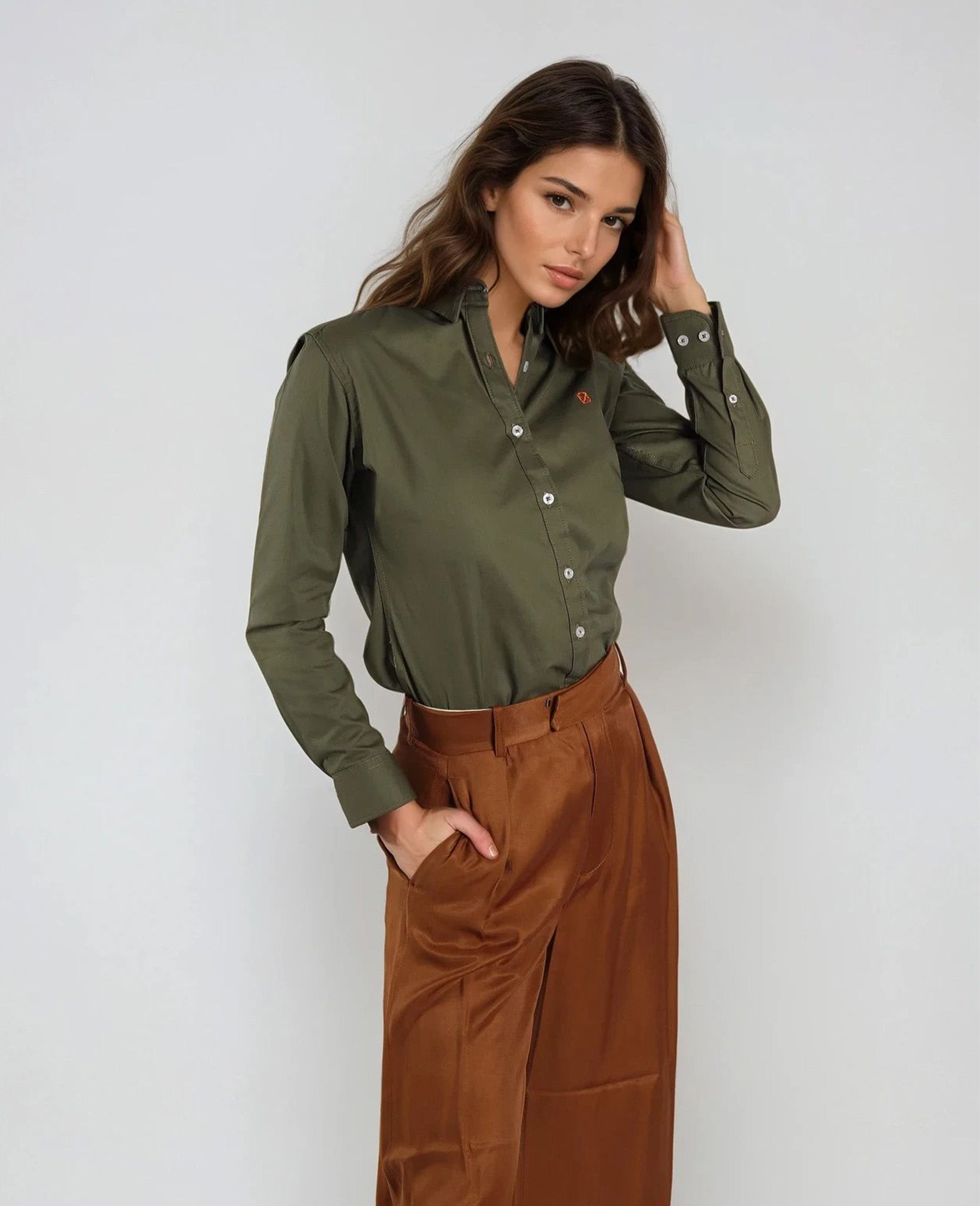 Camisa Verde Militar