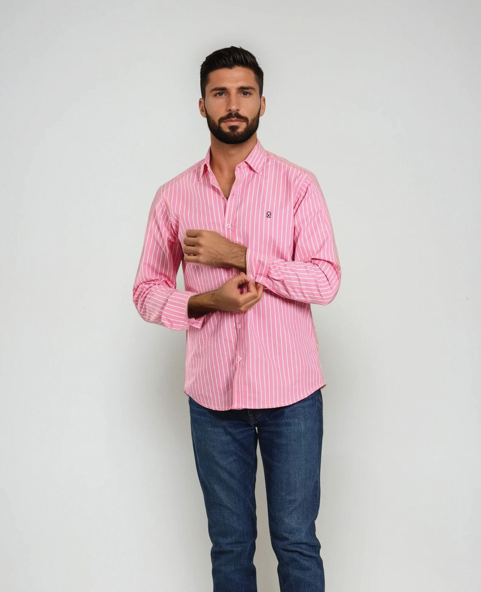 Camisas Rayas Rosas