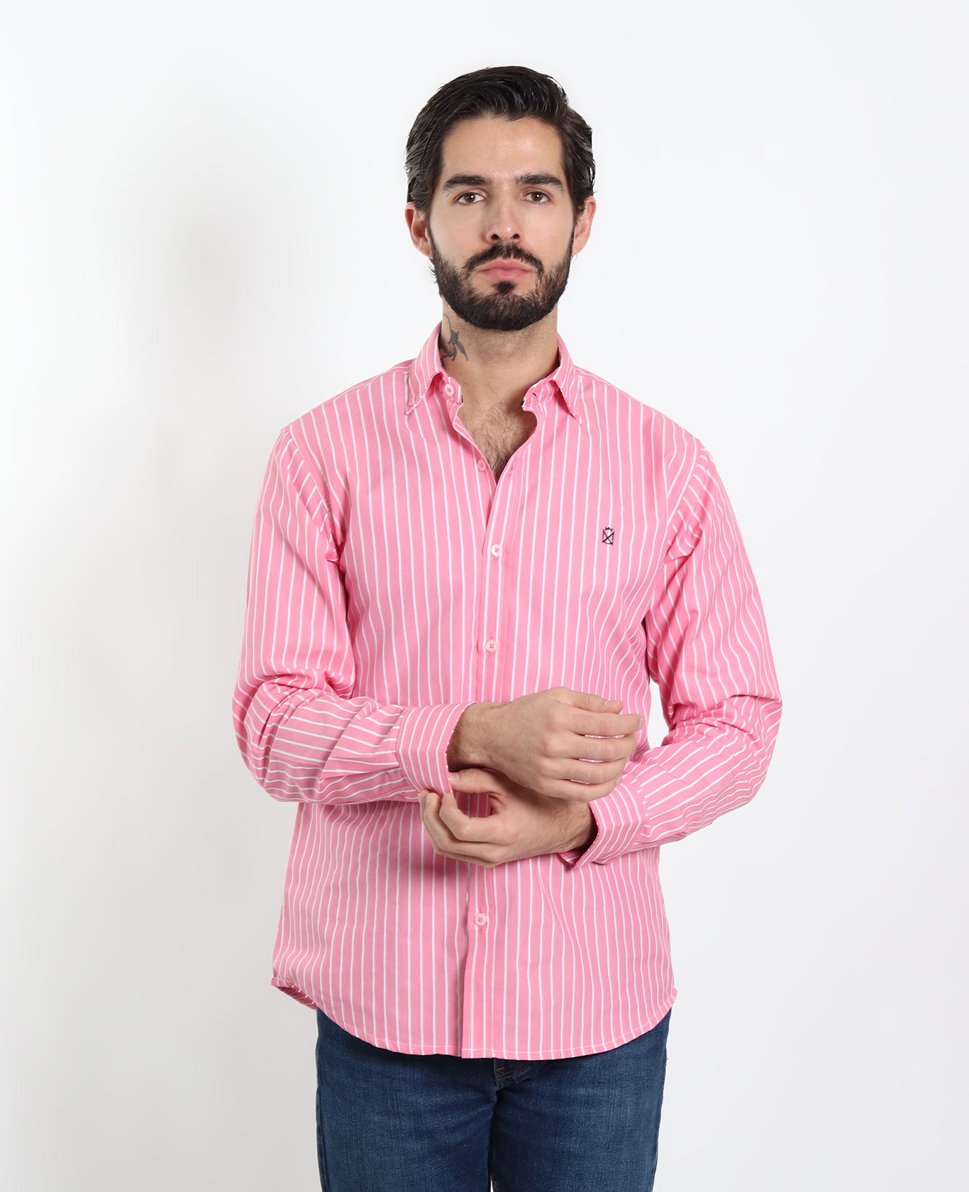 Camisas Rayas Rosas