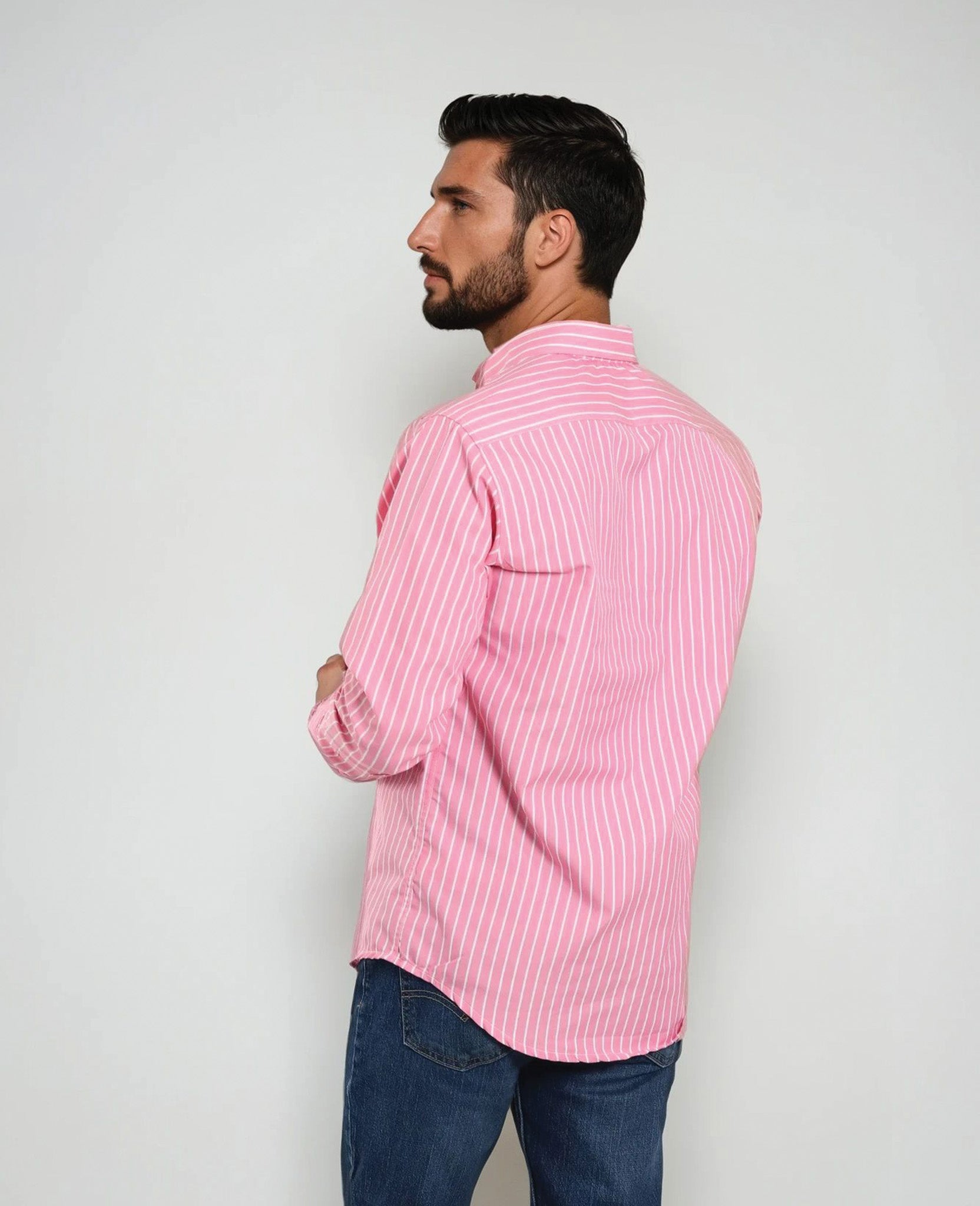 Camisas Rayas Rosas