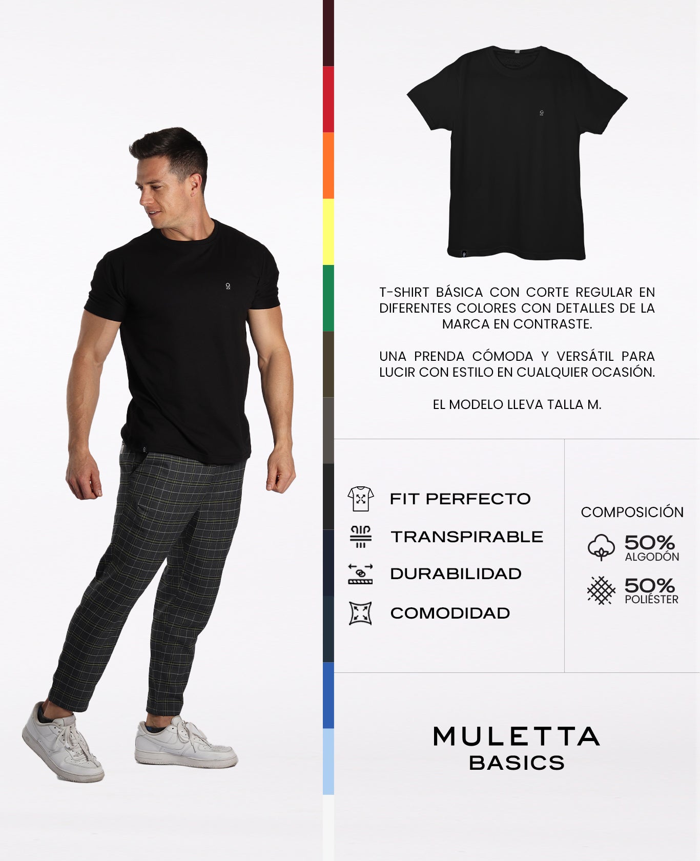 T-shirt Negro
