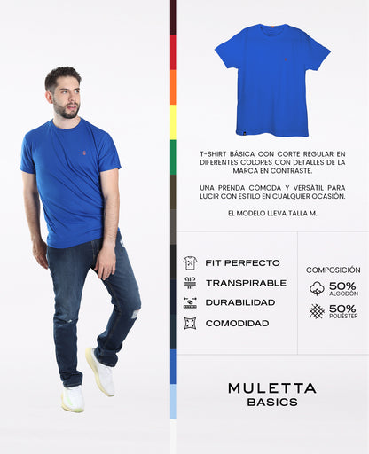 T-Shirt Azul Rey