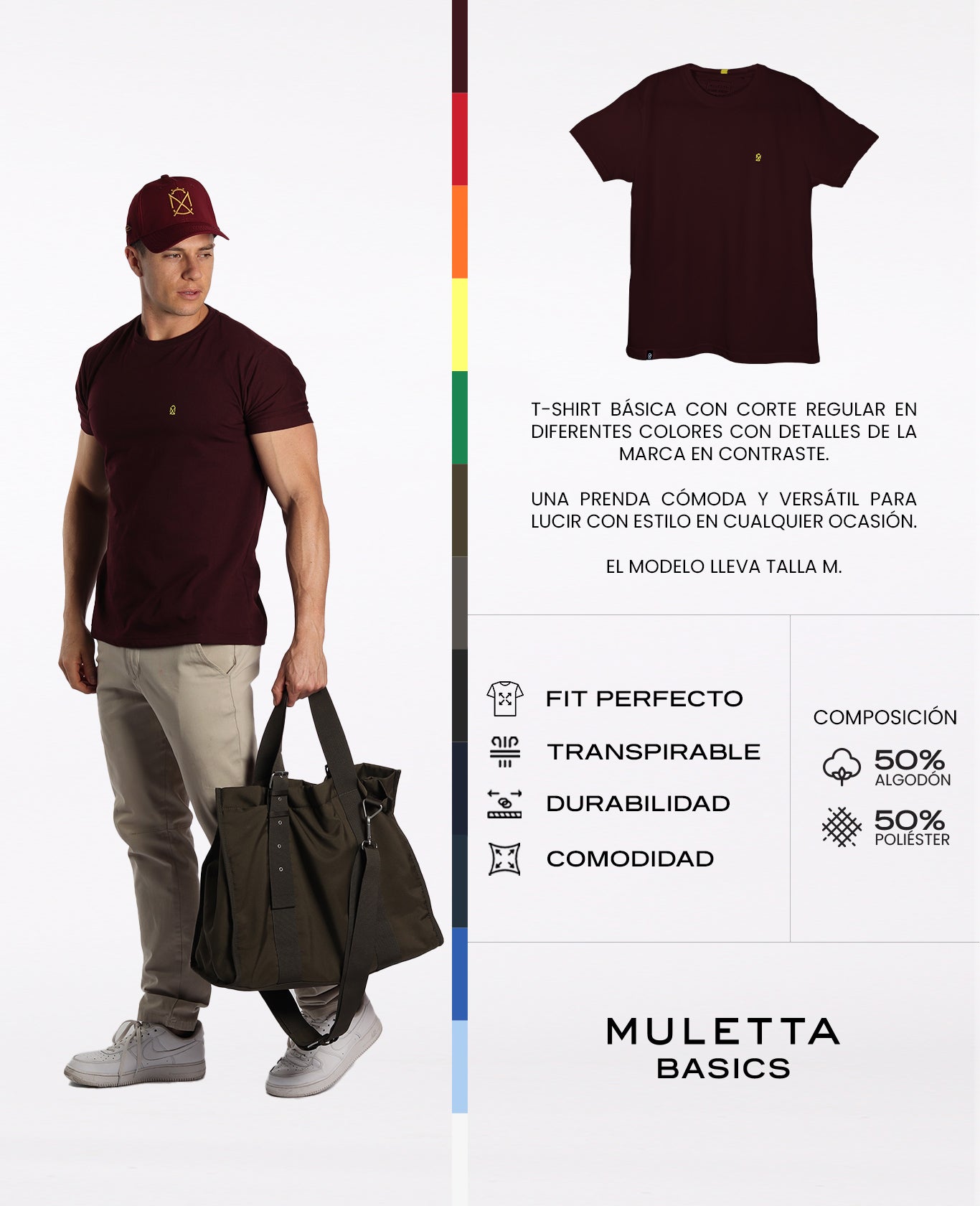 T-shirt Tinto