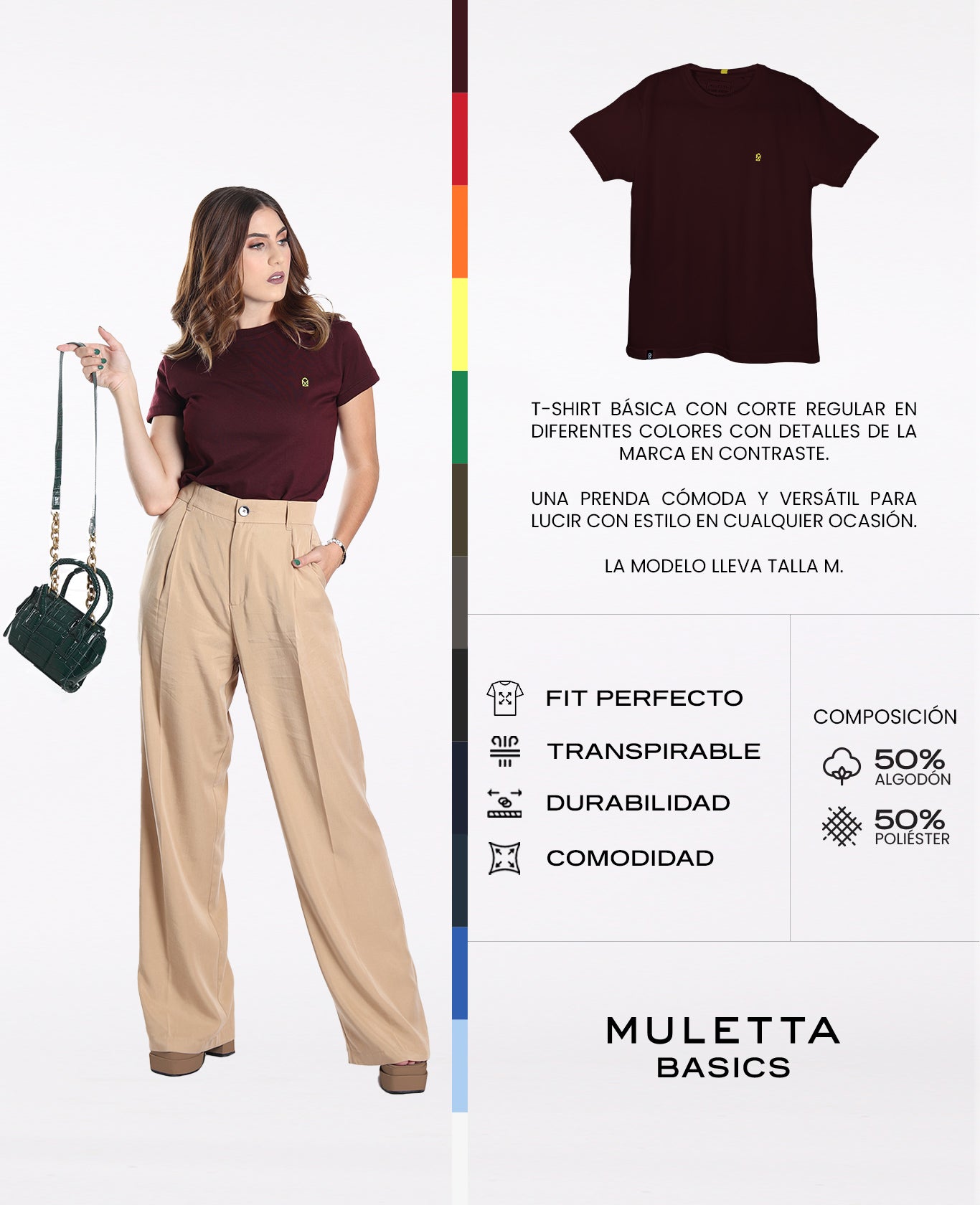 T-shirt Tinto