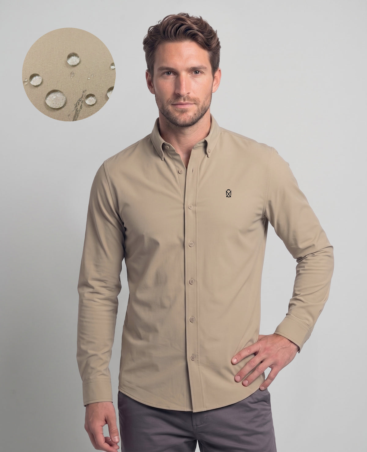 Camisa DryFlex Kaki