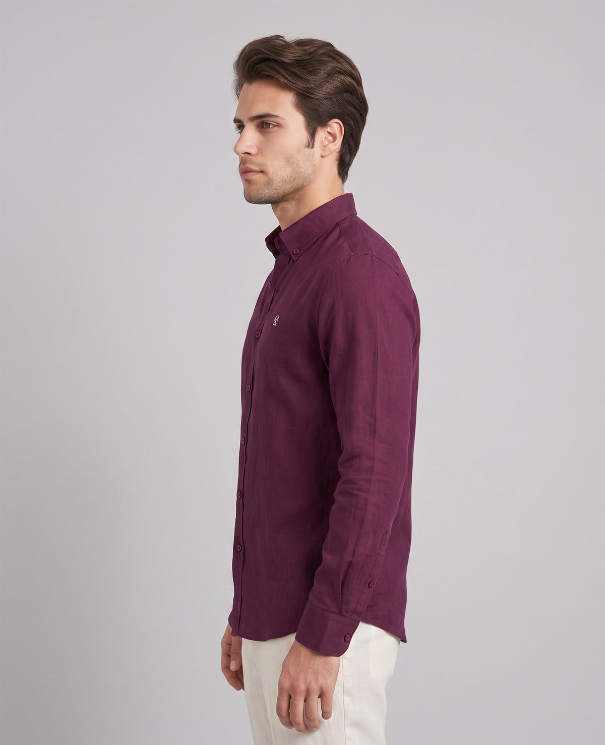 Camisa Lino Vino