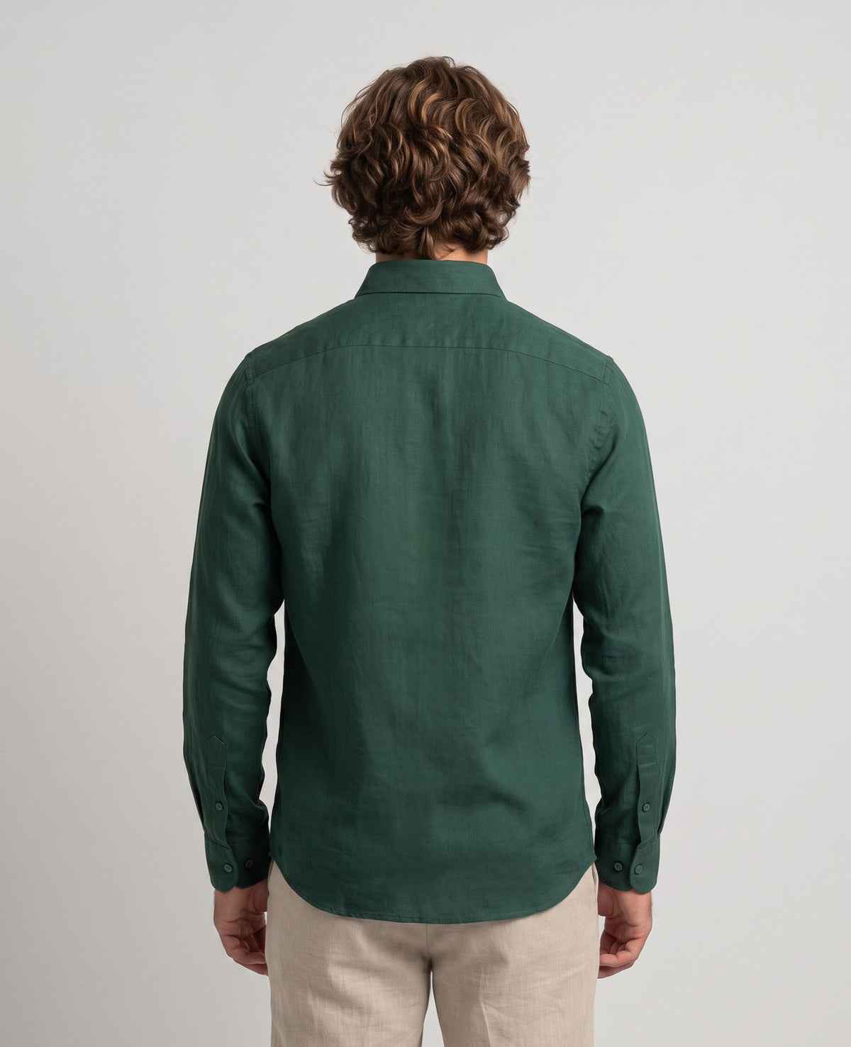 Camisa Lino V Botella