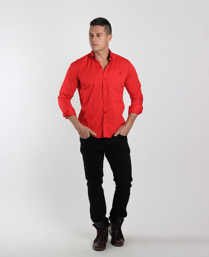Outfit Camisa De Franela Roja Hombre Shirt Outfits Con Camisa Roja
